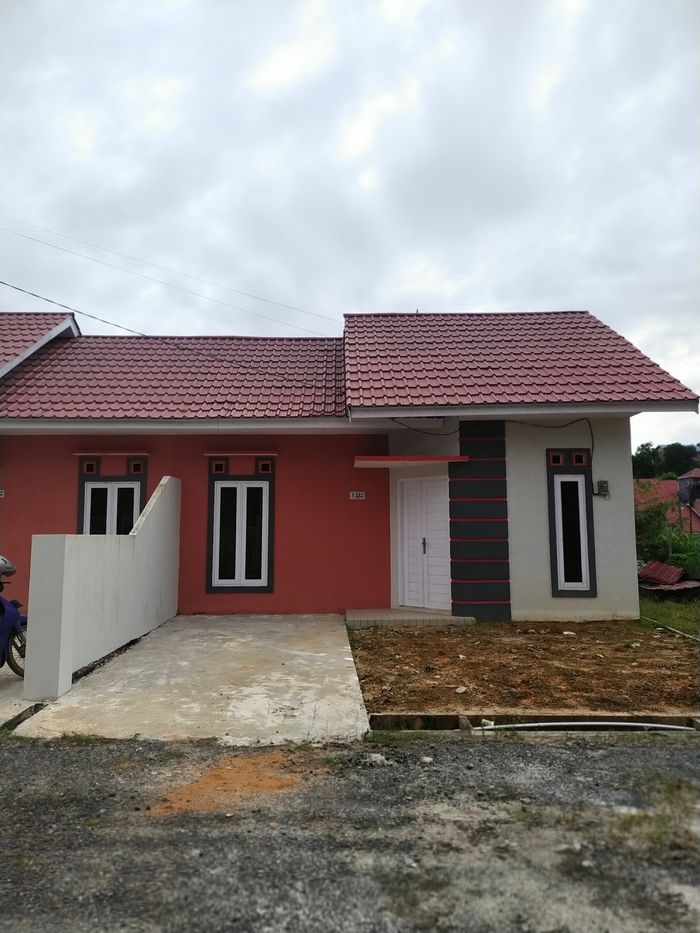 foto tampak rumah tipe 45 perumahan PESONA ALAM PERMAI TAHAP 3
