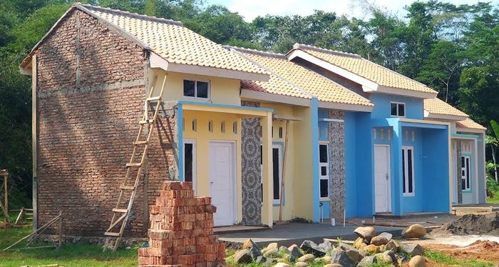 foto tampak rumah tipe SUBSIDI perumahan ELHA RAYA LAWANGAJI RESIDENCE