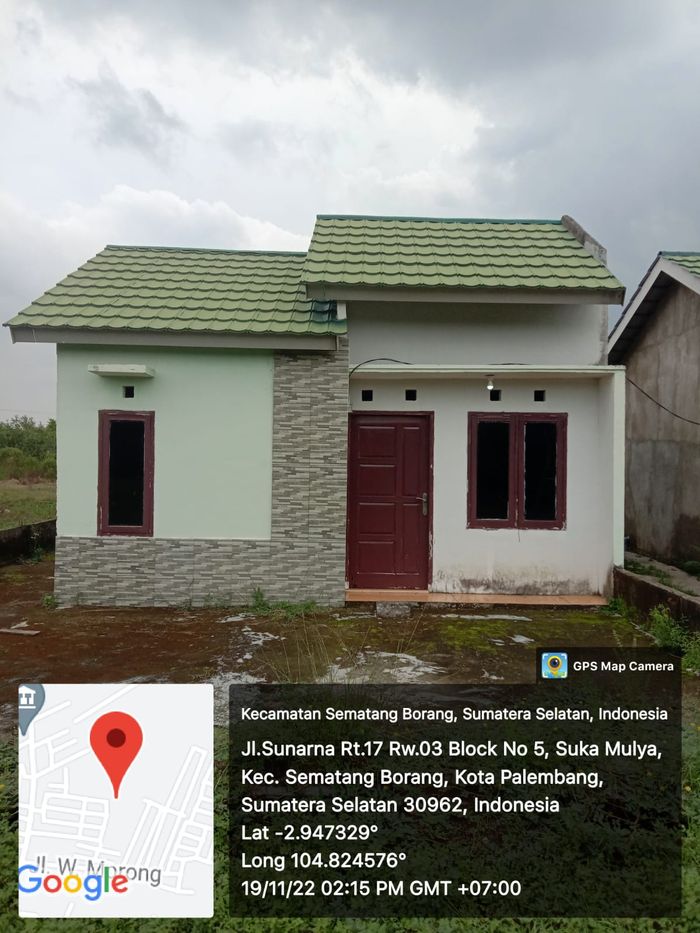 foto tampak rumah tipe 36 perumahan GRIYA PERMATA KEISYA TAHAP 2