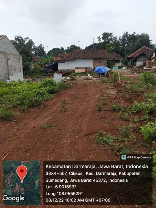 foto posisi tengah perumahan BUKIT SAWARGI DARMARAJA