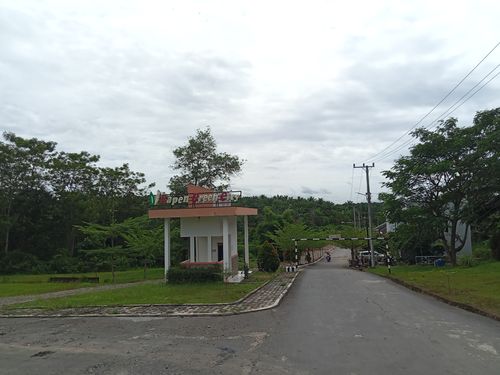 foto gerbang perumahan RAPEN GREEN CITY I