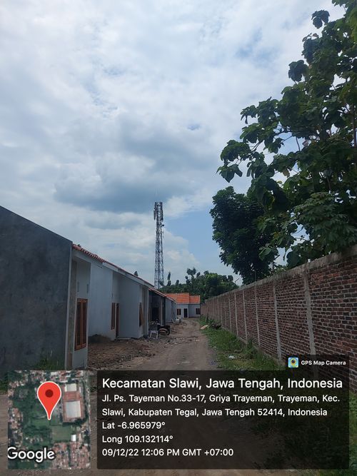 foto posisi tengah perumahan Griyo Afa Pesona Trayeman 3