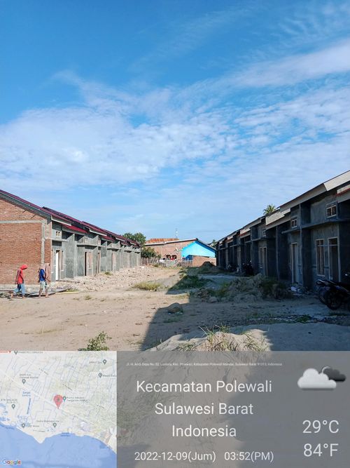 foto posisi tengah perumahan POLEWALI RESIDENCE 3