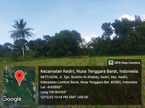 foto posisi tengah perumahan KEMALA SQUARE