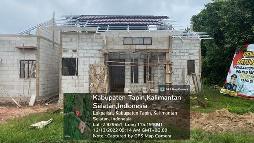 foto contoh rumah perumahan RESORT TAPIN REGENCY