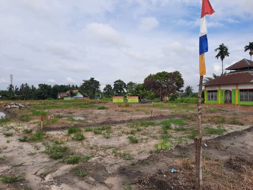 foto gerbang perumahan Pesantren Village