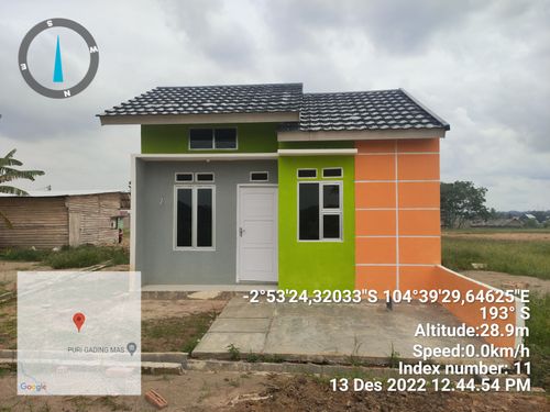 foto contoh rumah perumahan GADING PALM