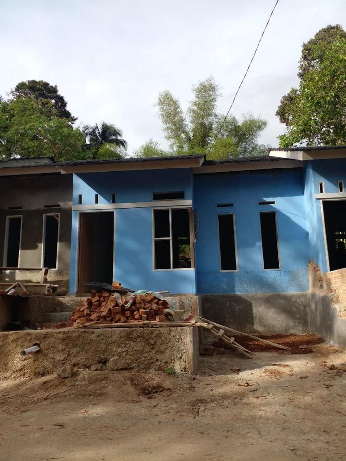 foto tampak rumah tipe rumah tapak perumahan Al Kahfi 3
