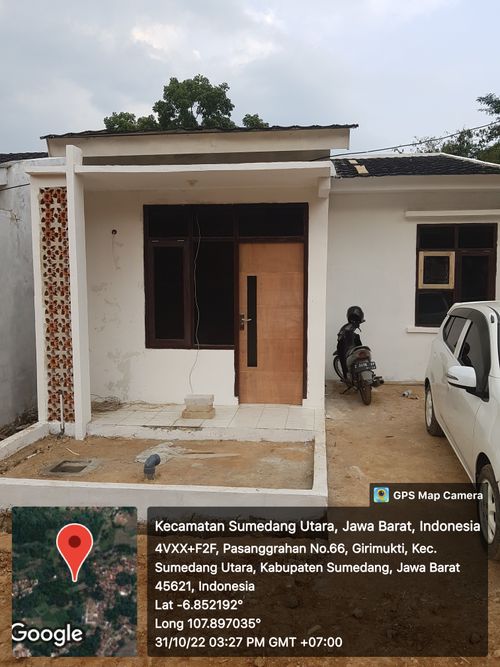 foto contoh rumah perumahan V RESIDENCE