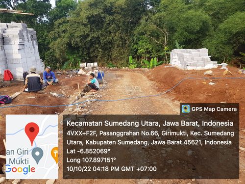 foto posisi tengah perumahan V RESIDENCE