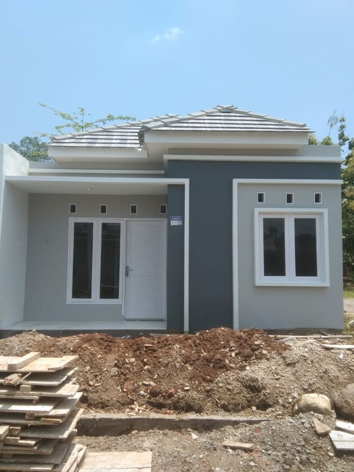 foto tampak rumah tipe 30 perumahan NDALEM ASRI 2