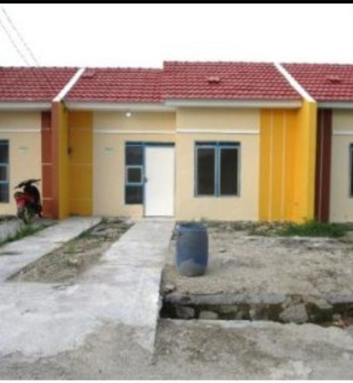 foto tampak rumah tipe 27/72 perumahan PERMATA MUKTIWARI RESIDENCE