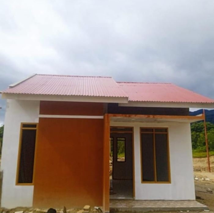 foto tampak rumah tipe 36 perumahan GRIYA DEVIN MANDIRI