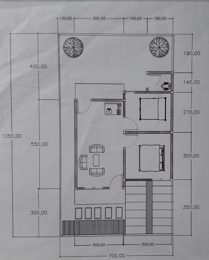 foto denah rumah tipe 36/91 perumahan HARVEST RESIDENCE 1 TAHAP II
