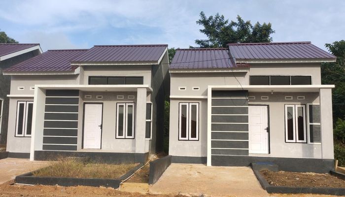 foto tampak rumah tipe 36/98 perumahan PURI PUUWATU INDAH TAHAP 2