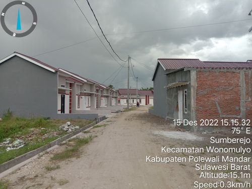 foto posisi tengah perumahan BINA RESIDENCE PERMAI TAHAP 6