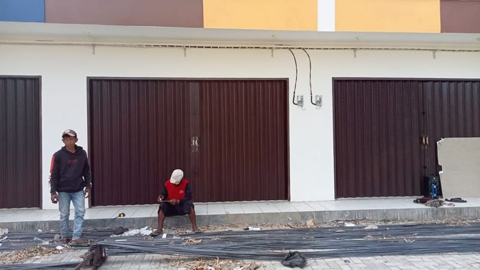 foto tampak rumah tipe RUKI perumahan Mutiara Puri Harmoni Extension