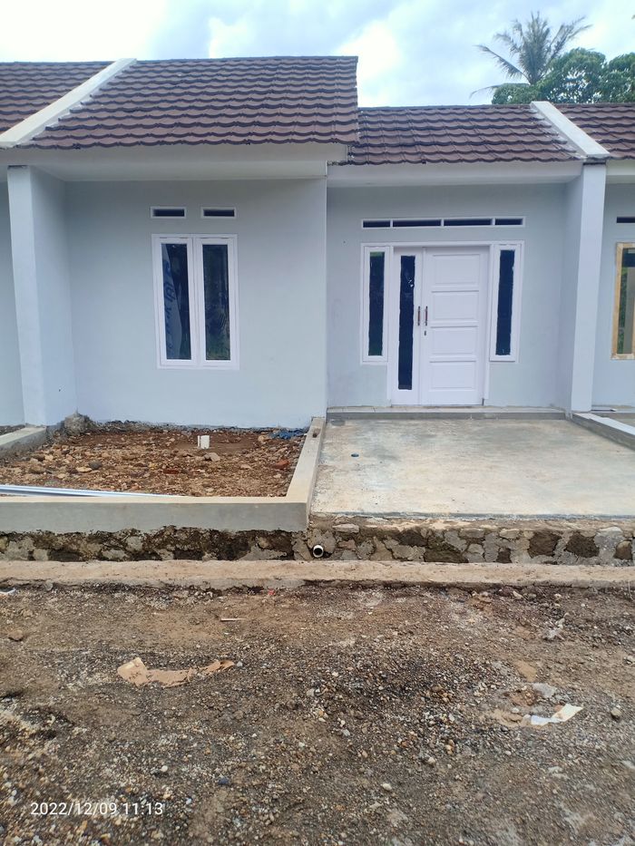 foto tampak rumah tipe 30/60 perumahan BUMI ASRI RANCAMULYA