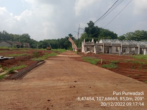 foto posisi tengah perumahan Puri Purwadadi