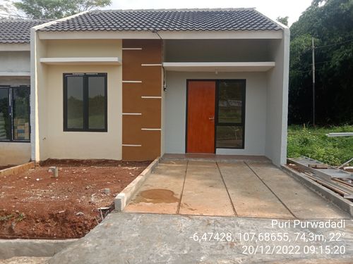 foto contoh rumah perumahan Puri Purwadadi