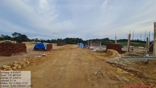 foto gerbang perumahan BUMI ANAWAI LAND