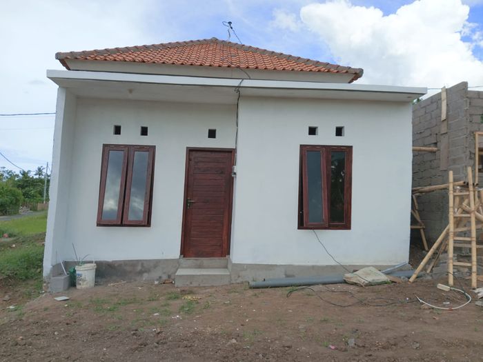 foto tampak rumah tipe 36/80 perumahan PURI AGUNG PERMATA II