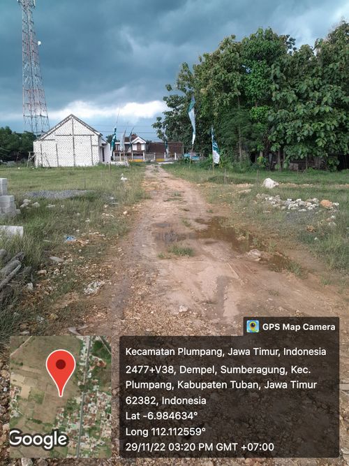 foto posisi tengah perumahan GRIYA PLUMPANG ASRI