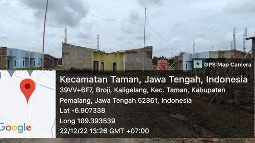 foto posisi tengah perumahan GREEN SABANA KALIGELANG
