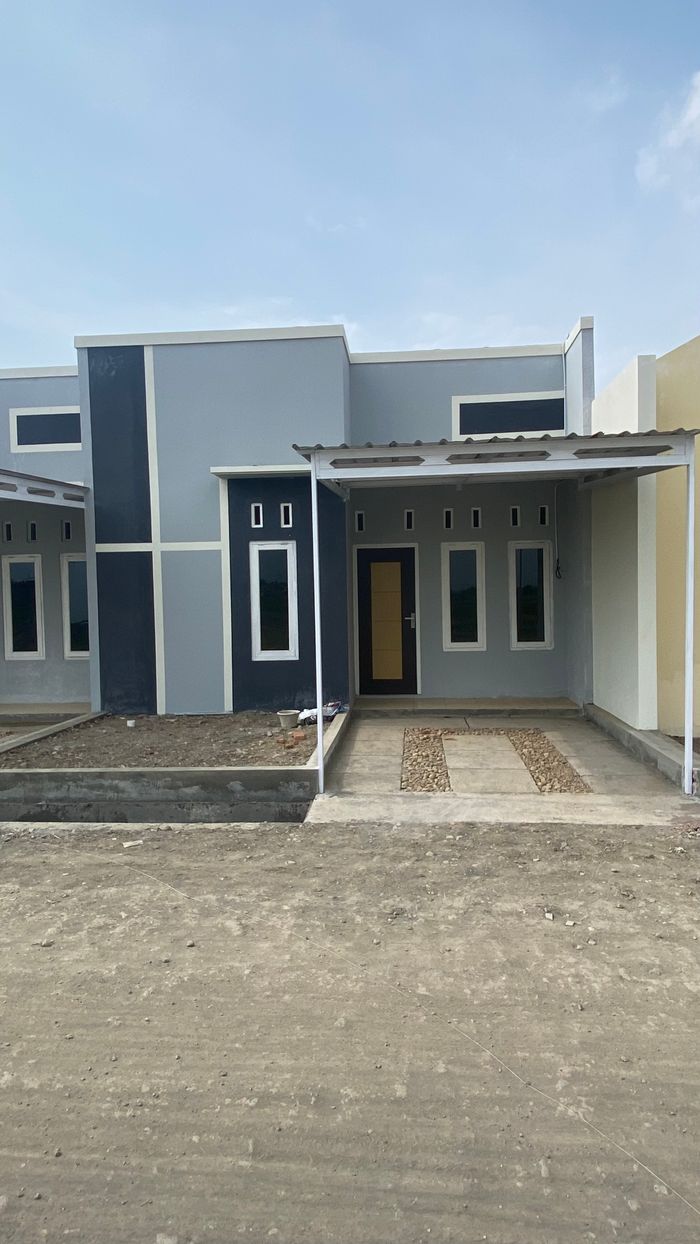 foto tampak rumah tipe 32 perumahan GREEN SABANA KALIGELANG