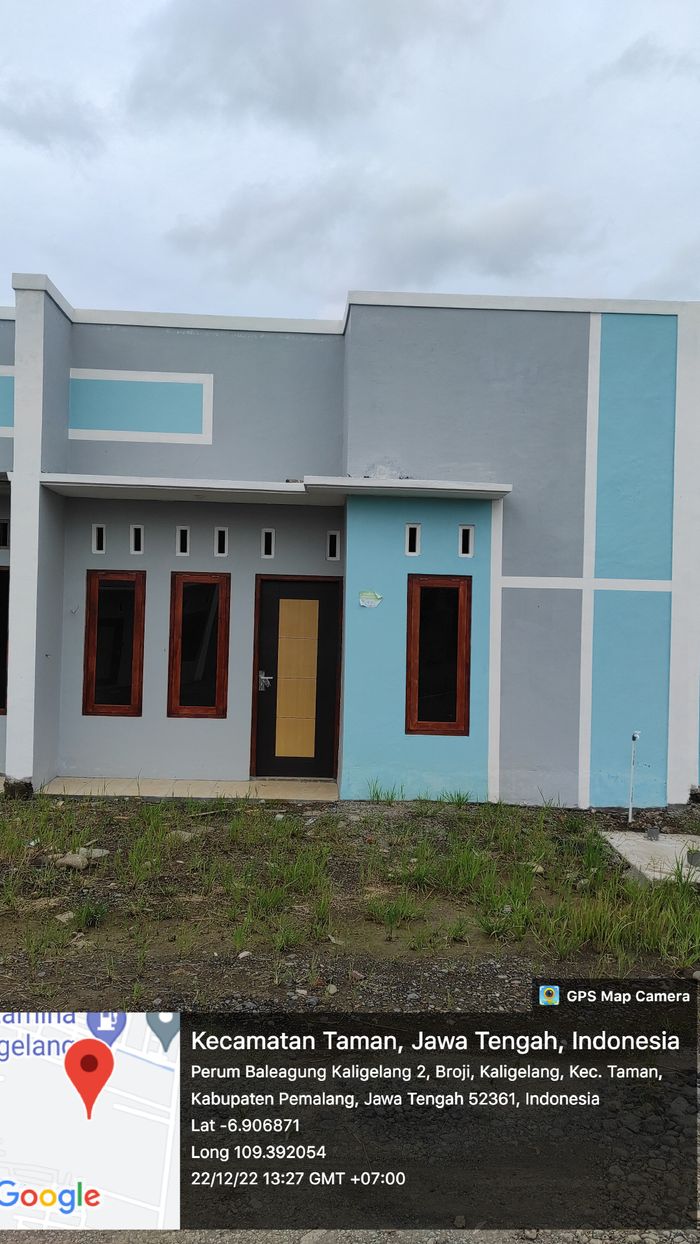 foto tampak rumah tipe 36 perumahan GREEN SABANA KALIGELANG