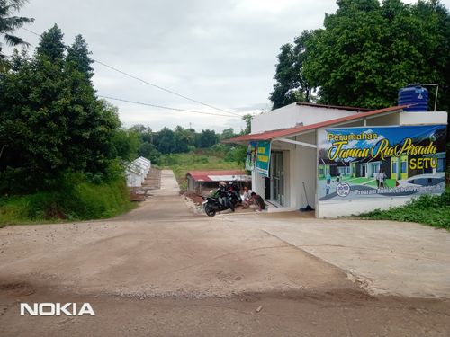 foto gerbang perumahan Taman Ria Persada Setu 1