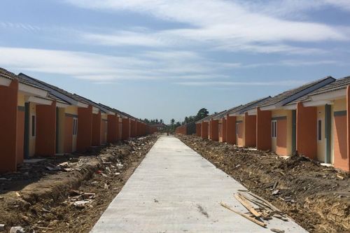 foto posisi tengah perumahan BUMI SINDANG ASRI