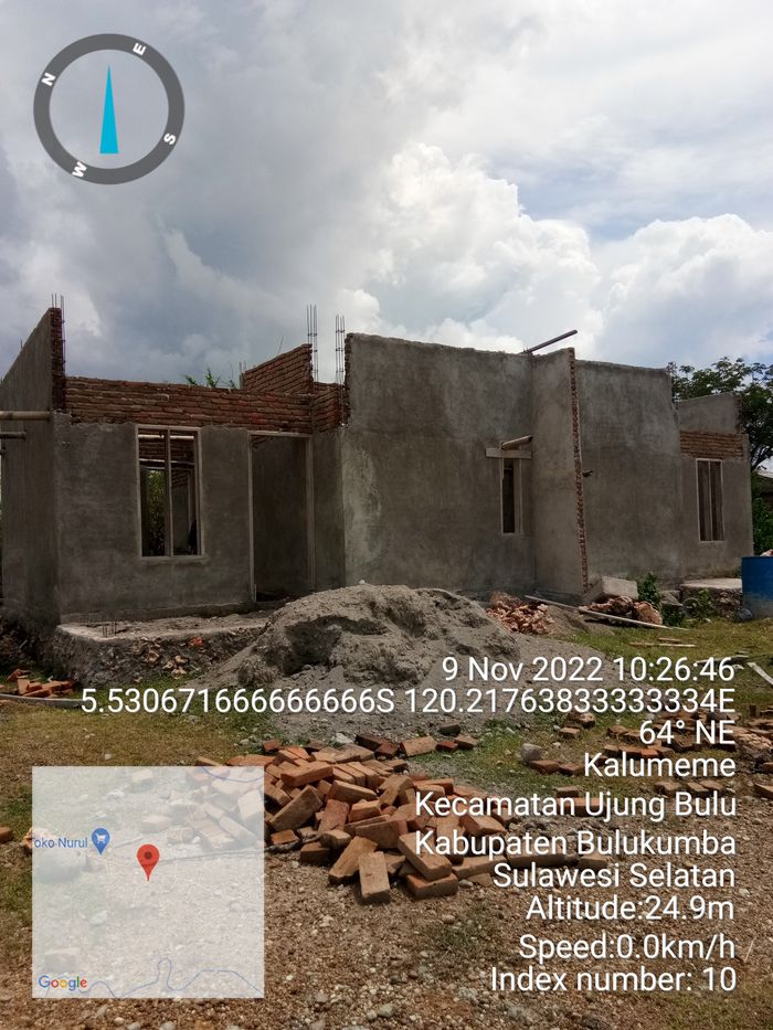 foto tampak rumah tipe 36 perumahan PERUMAHAN GRIYA HARAPAN BARU