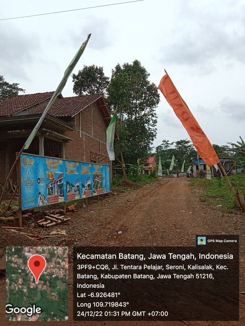 foto gerbang perumahan KALISALAK RESIDENCE