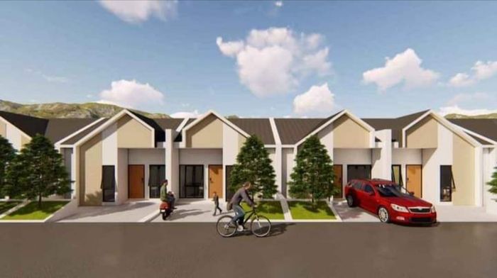 foto tampak rumah tipe Subsididi perumahan Perumahan Green Wanakerta