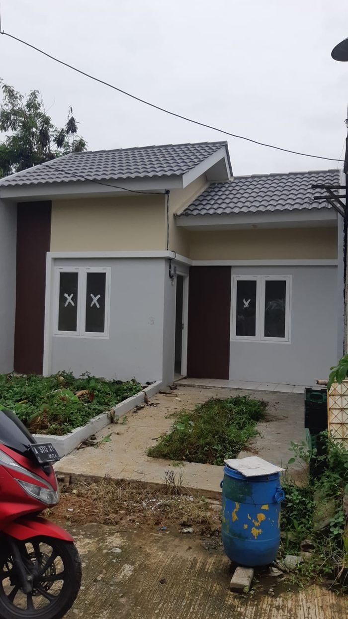 foto tampak rumah tipe 22 perumahan GRAND TIGARAKSA RESIDENCE