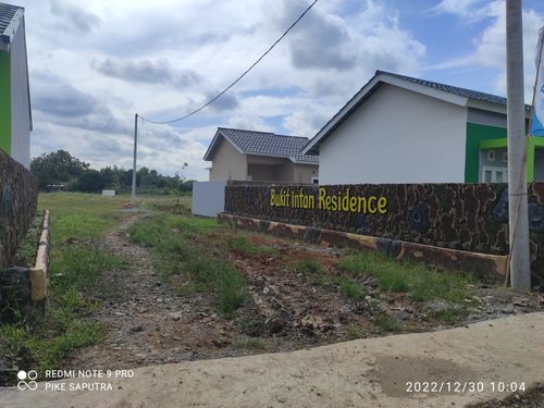 foto gerbang perumahan Bukit intan residence tahap 3