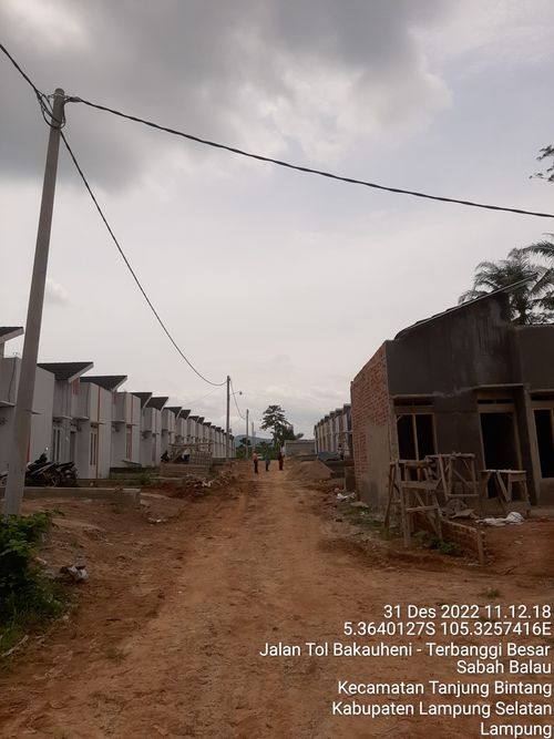 foto posisi tengah perumahan Bumi Berkah Residence