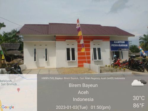 foto contoh rumah perumahan TAJ’MAHAL ABADI RESIDENCE
