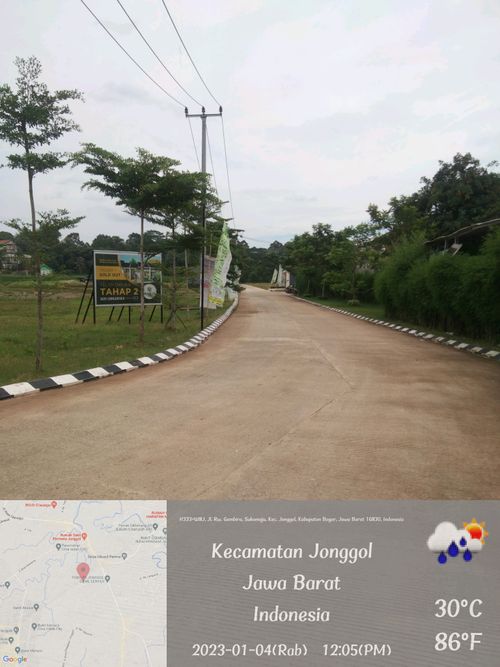 foto posisi tengah perumahan PERUMAHAN PURI ASRI 3 TAHAP 2