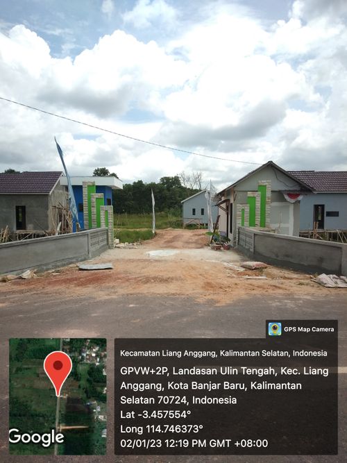 foto gerbang perumahan CLUSTER TRI-A