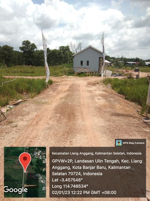 foto posisi tengah perumahan CLUSTER TRI-A