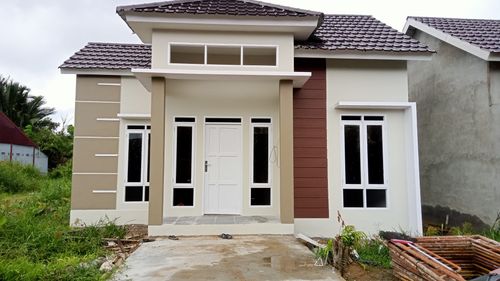 foto contoh rumah perumahan melody Garden 2