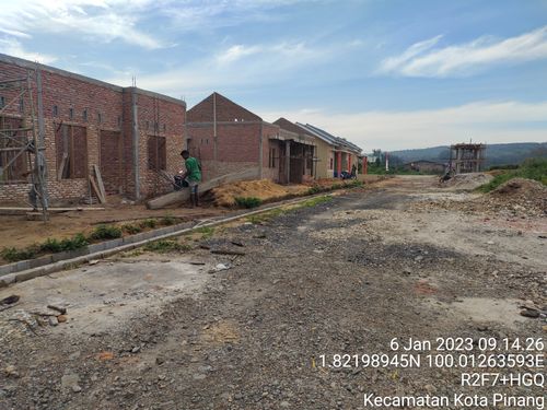 foto posisi tengah perumahan SIAGIAN AGRO RESIDENCE