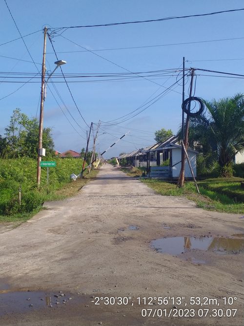 foto gerbang perumahan WENGGA BINTANG HAPPY