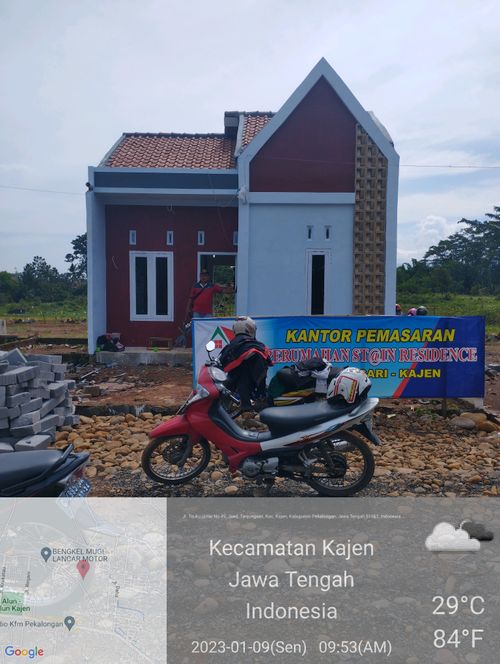 foto contoh rumah perumahan St@in Residence Tanjungsari