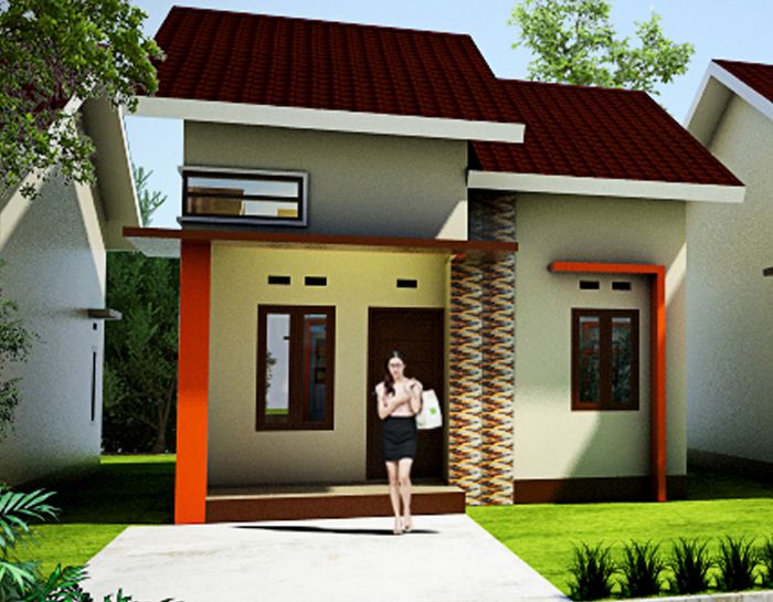 foto tampak rumah tipe 36 perumahan HARMONY RESIDENCE