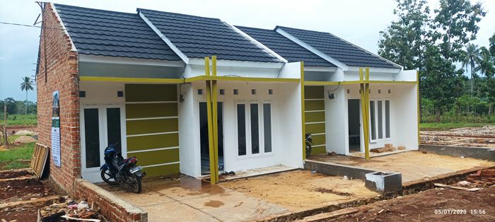 foto tampak rumah tipe 36/72 perumahan HANIFA RESIDENCE 2