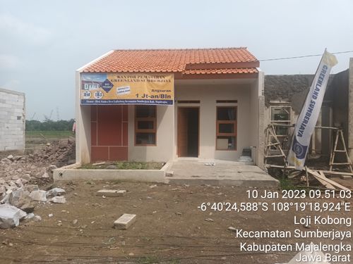 foto contoh rumah perumahan GREENLAND SUMBERJAYA