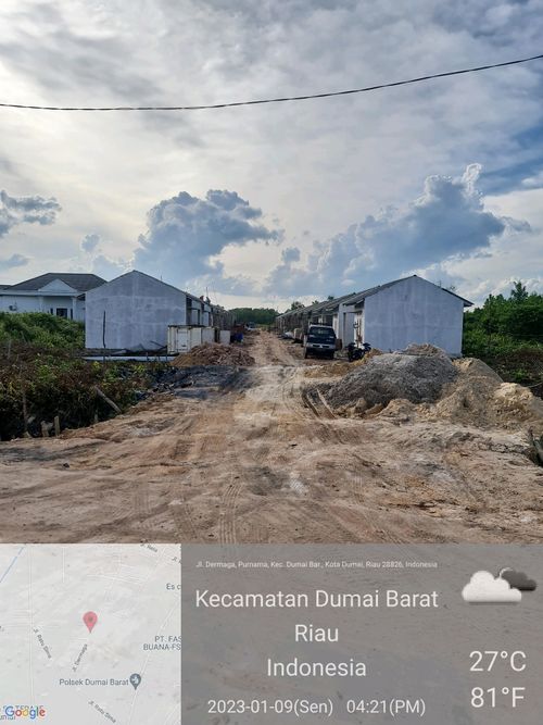 foto gerbang perumahan INDAH MAS RESIDENCE